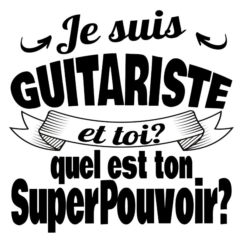 je suis guitariste