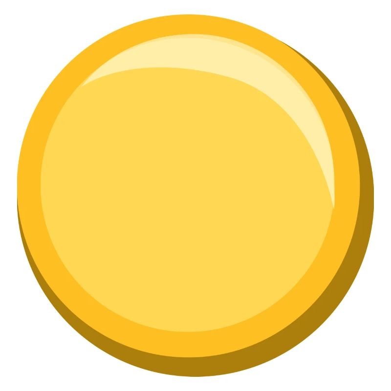 Gold Sticker Template Template Icon Button