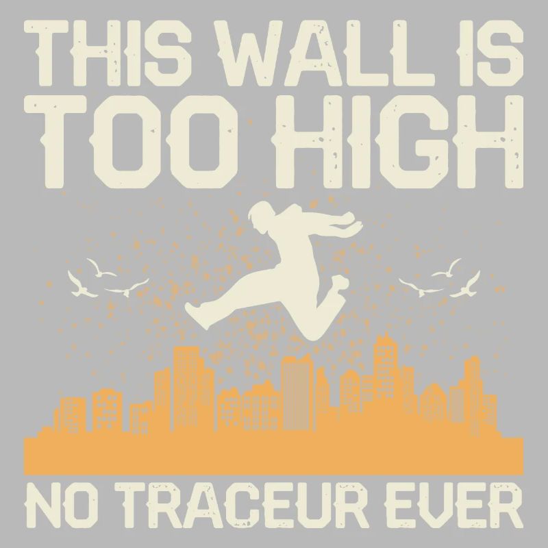 Ce mur est trop haut - pas de traceur jamais libre runnin