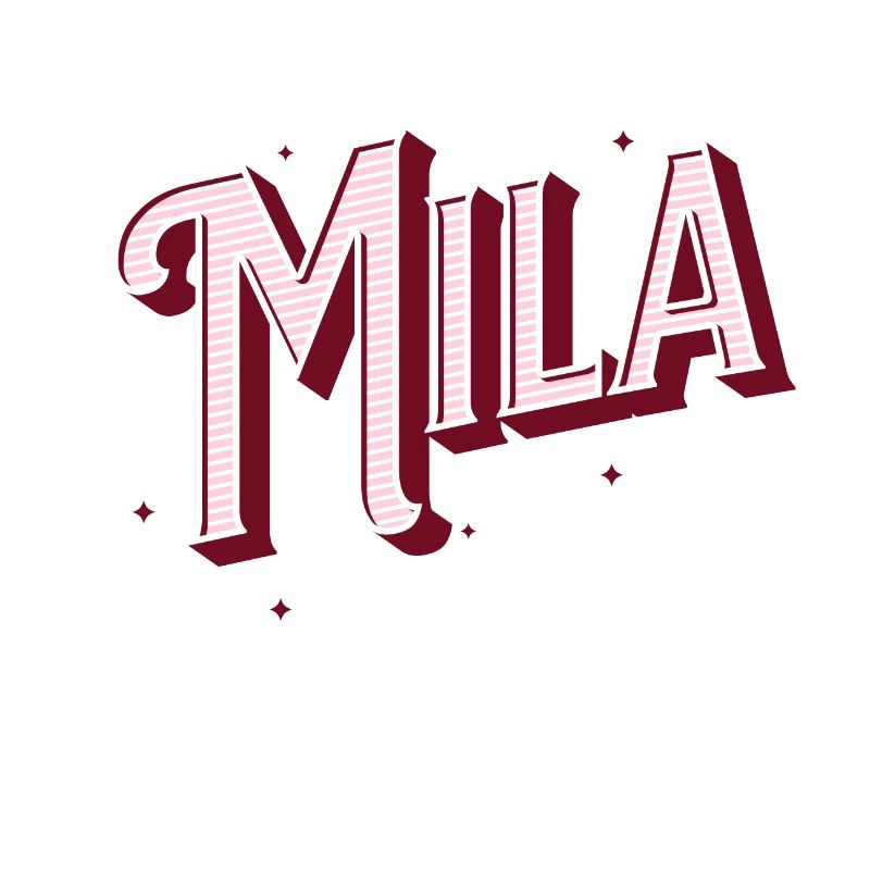 Mila Name tolle Mädchen Geschenkidee
