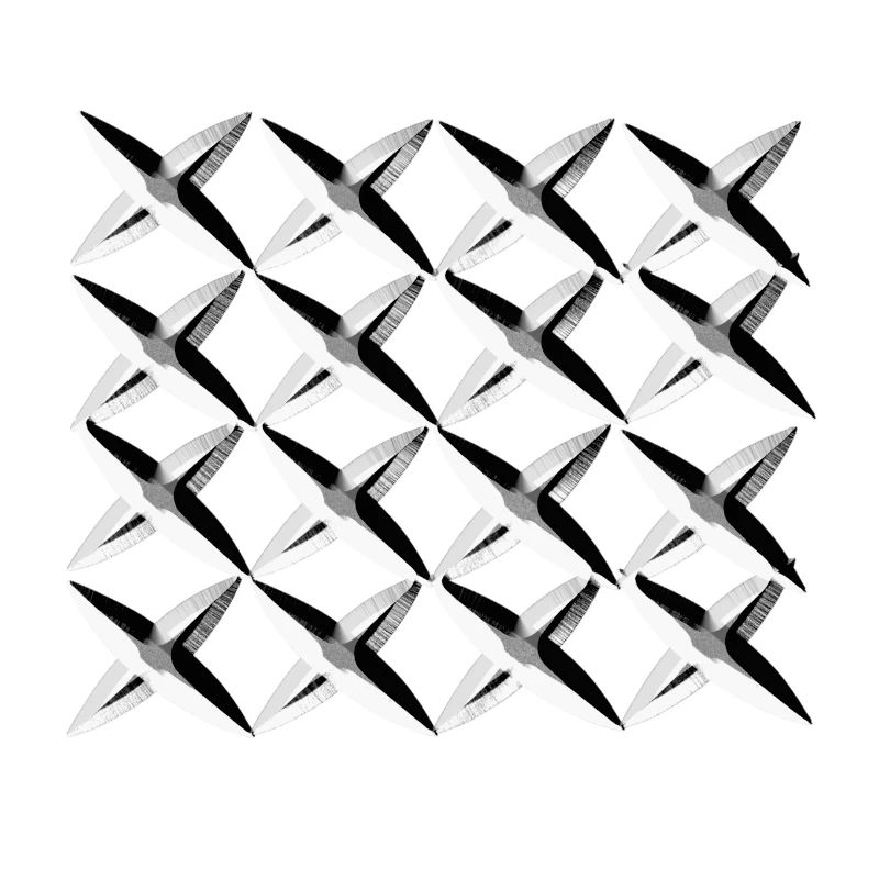 grey net cross pattern