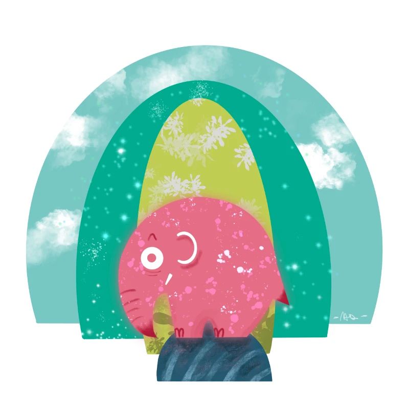 Der rosa Elefant und Mutter Erde