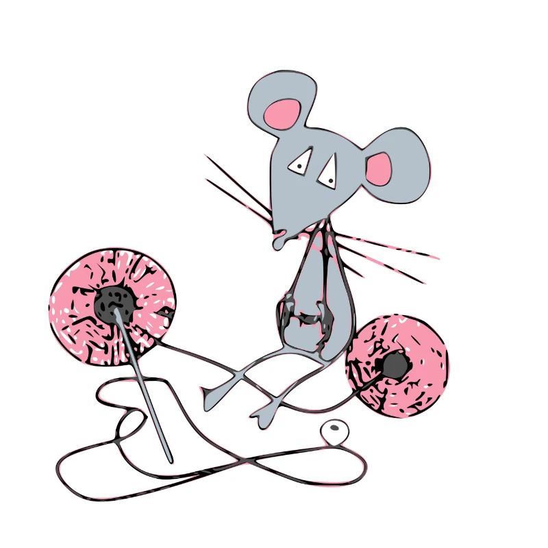 Mimi the sad mouse