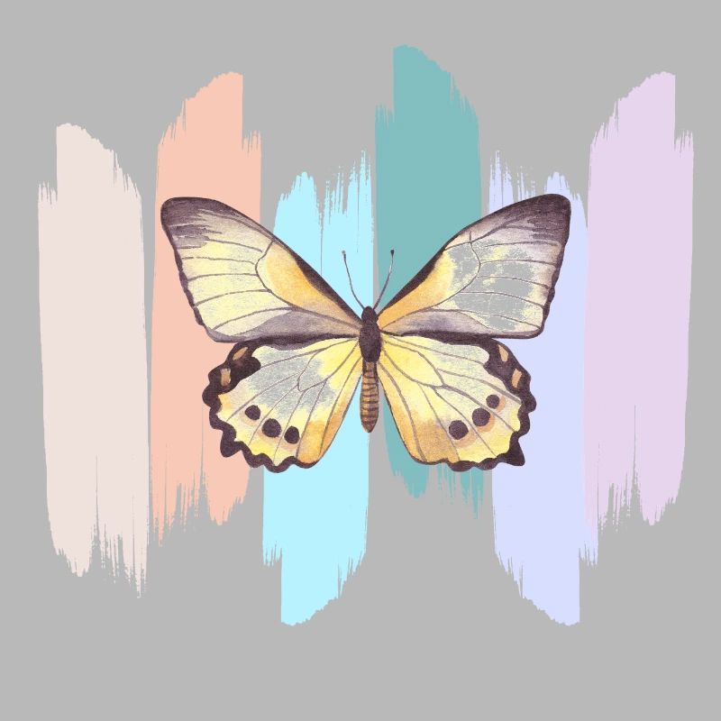 Regenbogen-Schmetterling
