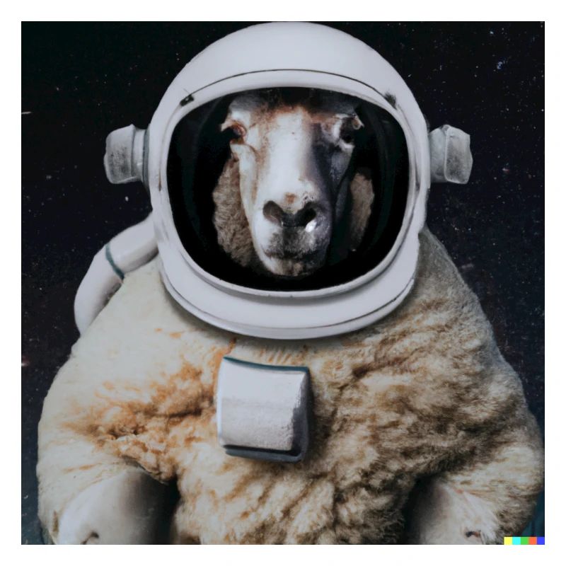 Sheep stronauts conquer space!?