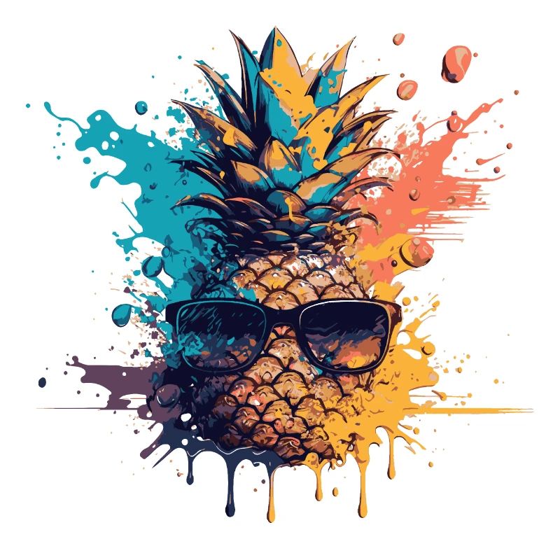 Drôle de fruit d’ananas