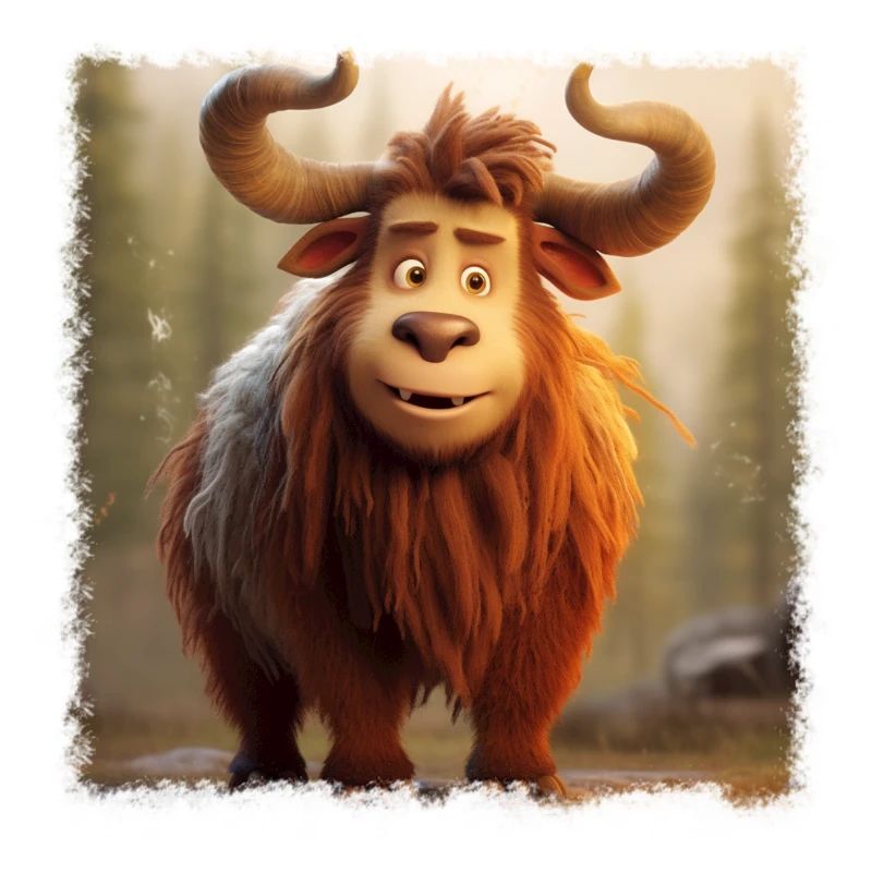 Jeunes bisons