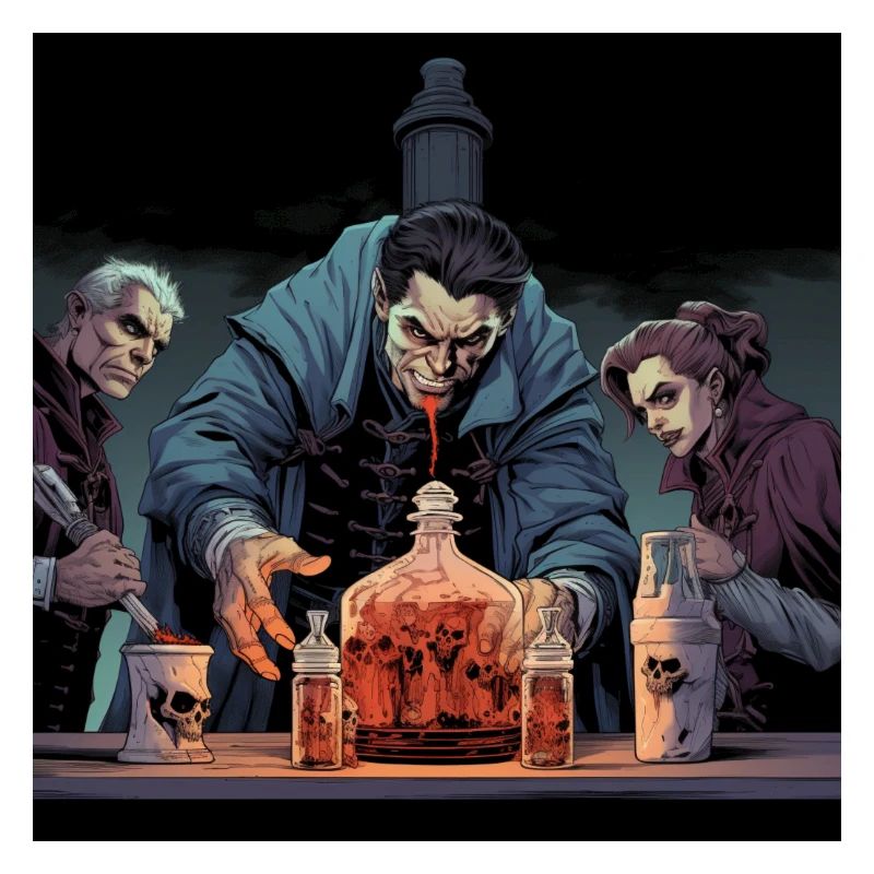 Comic style Vampire