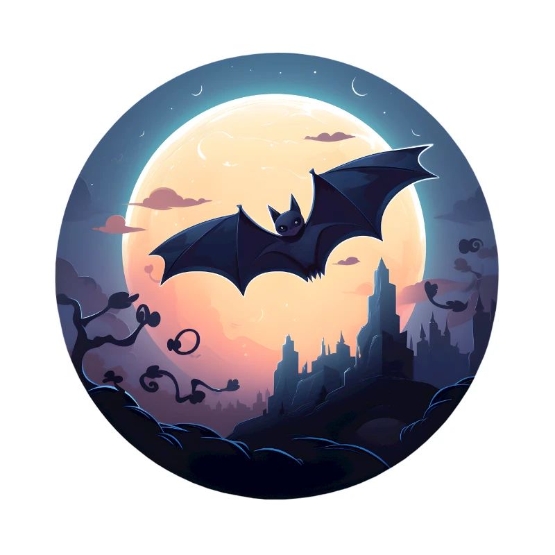 Bat Full Moon