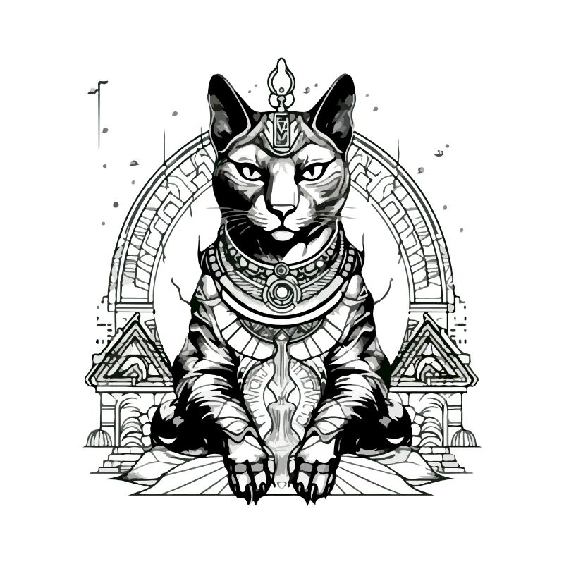 Le chat dieu Egyptien n°4