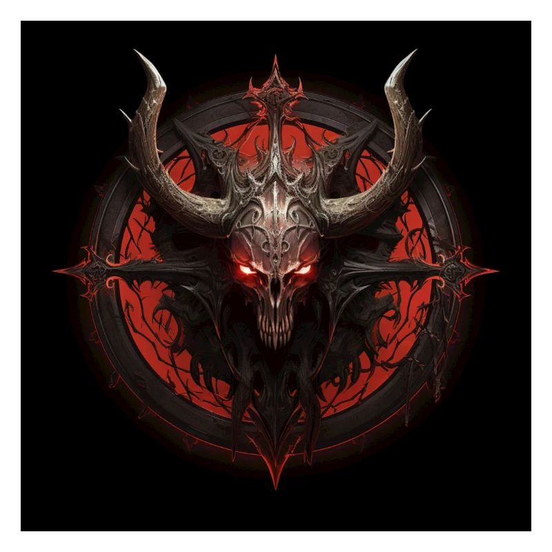 Demon Hunter 2 Glowing Eyes Devil