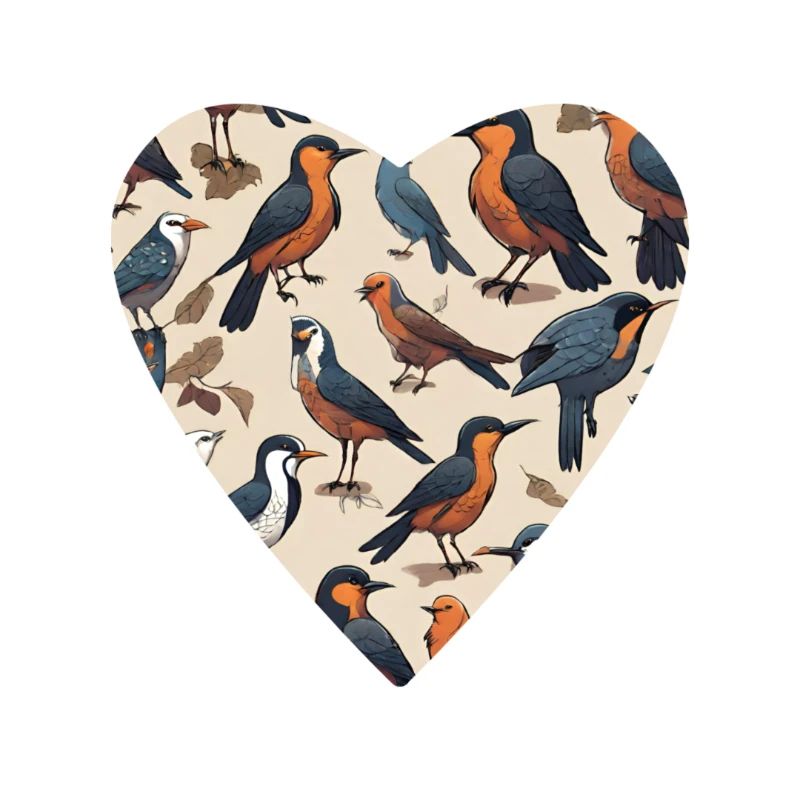 Variété d’oiseaux