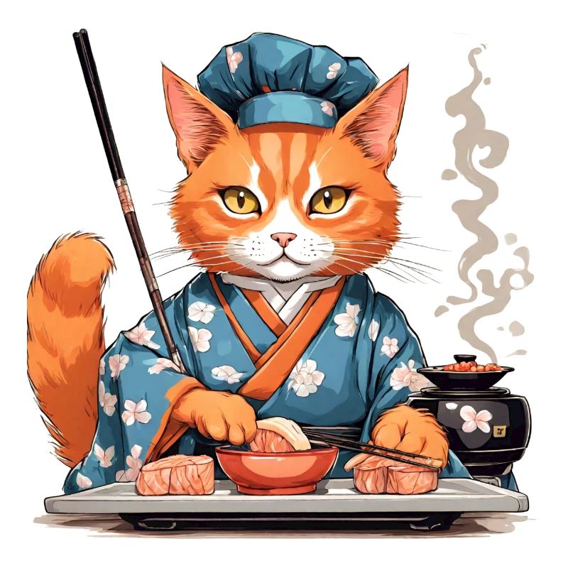 Chat sushi