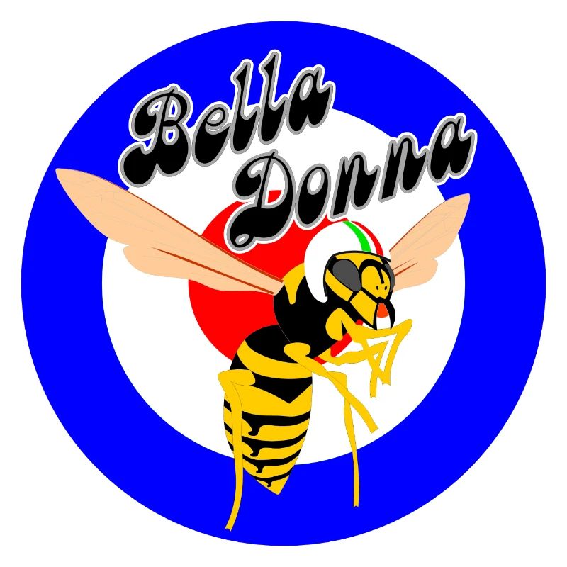 Guêpe Mod Cible Cocarde bella donna