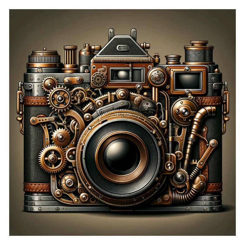 Steampunk Kamera
