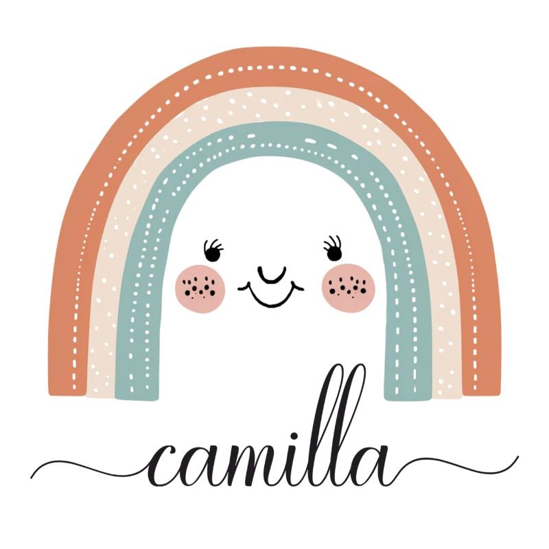 Camilla! Rainbow design, customizable