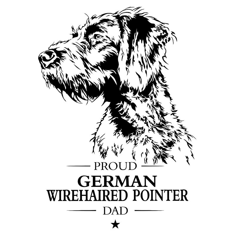 German Wirehaired Pointer Dad Hunde Hund Wilsigns