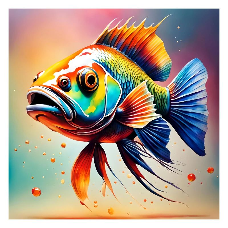 Fish colored
