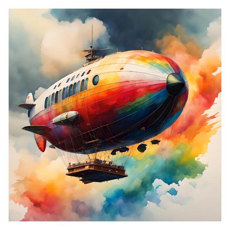 Zeppelin coloured