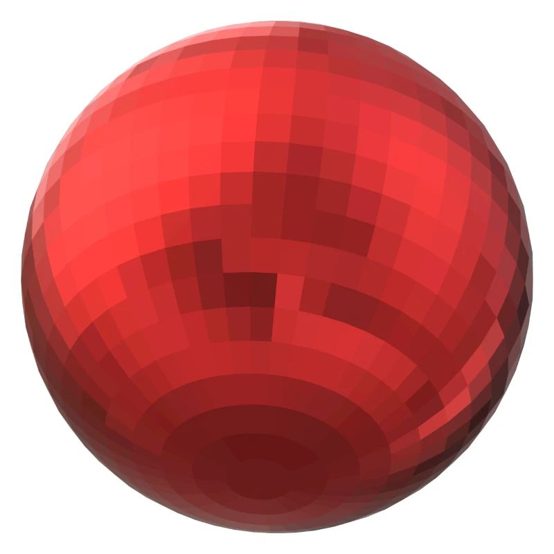 Sphère rouge