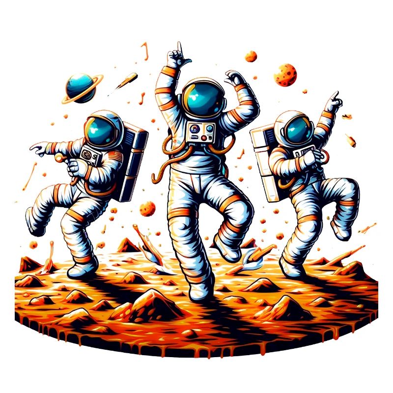 A Step Into Space - Astronaut Dance