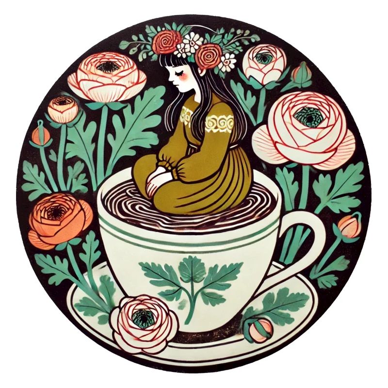 Tea Time Mädchen