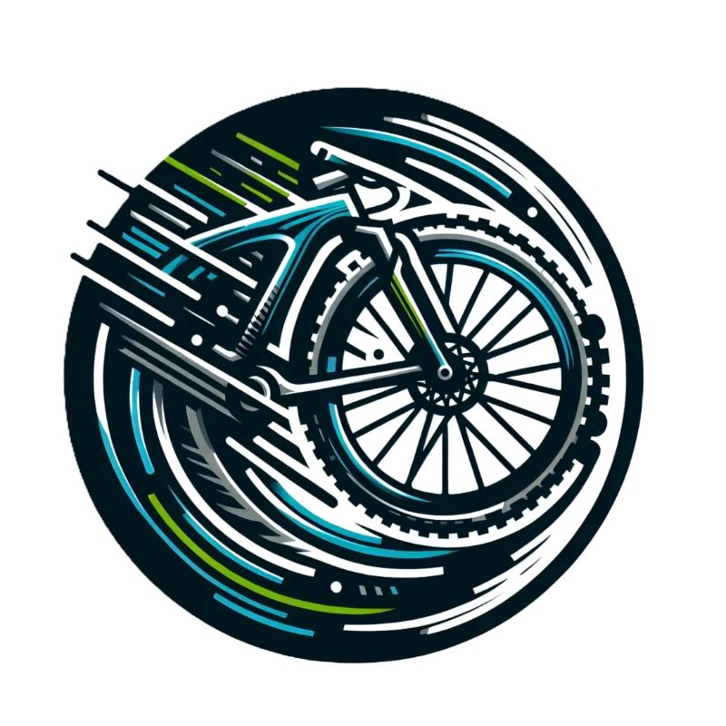 A logo for cyclists