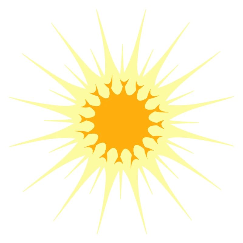 Bright Sun Rays Summer Glow Light Warmth