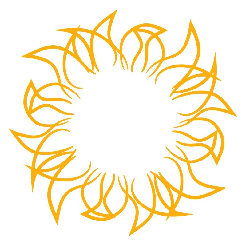 Bright Sun Rays Summer Glow Light Warmth