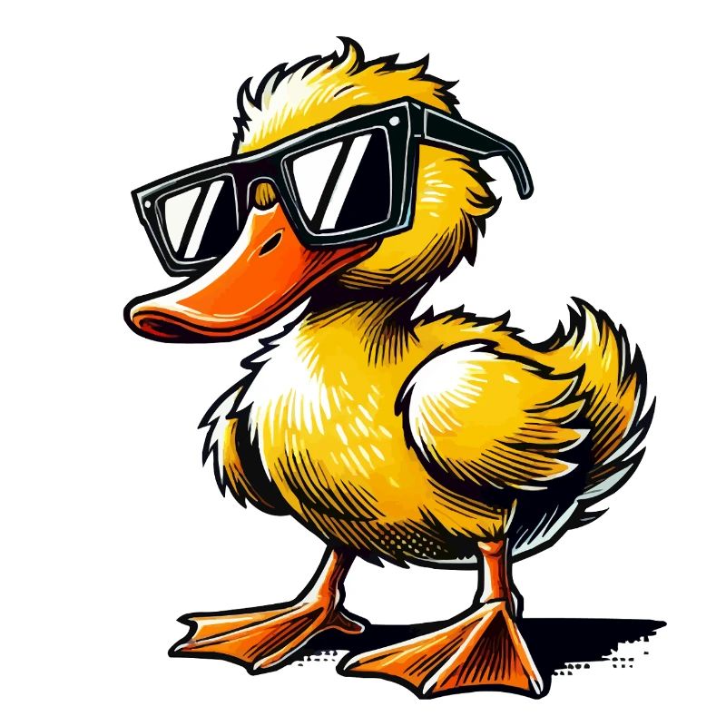Bande dessinée de canard