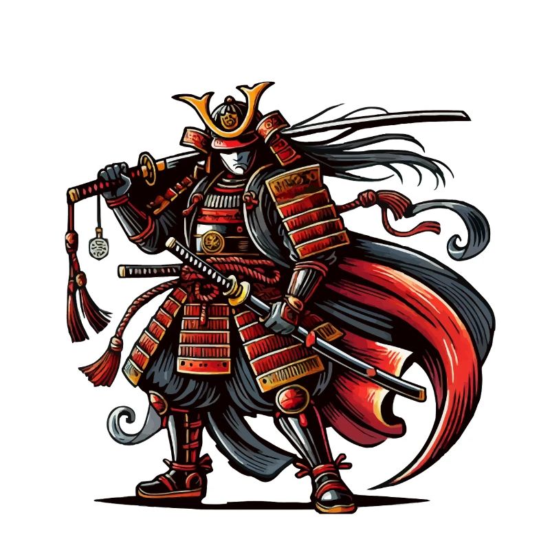 Bande dessinée de samouraï