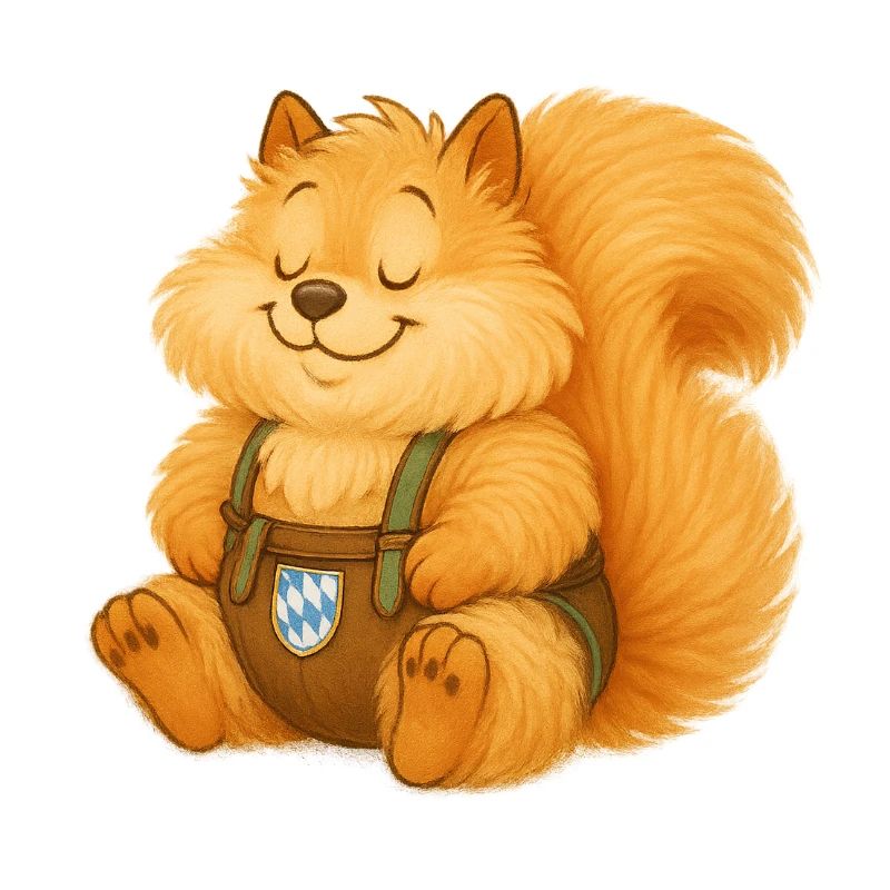 Woachkatzl - flauschiges Eichhörnchen