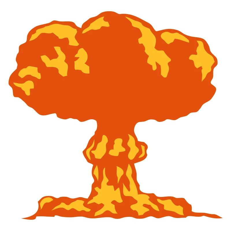 explosion champignon nucleaire atomique