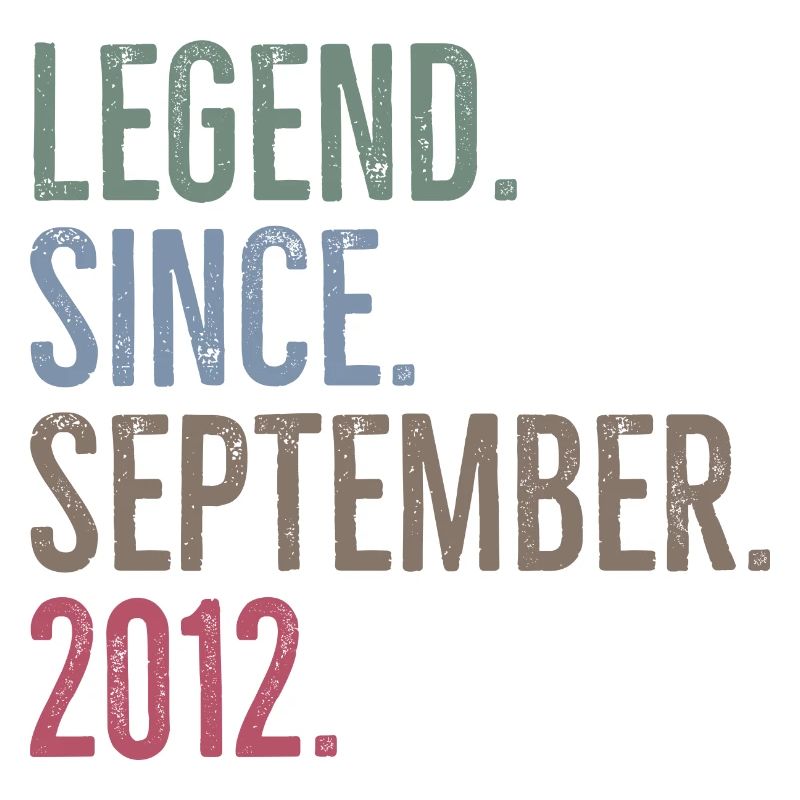 Legende seit September 2012