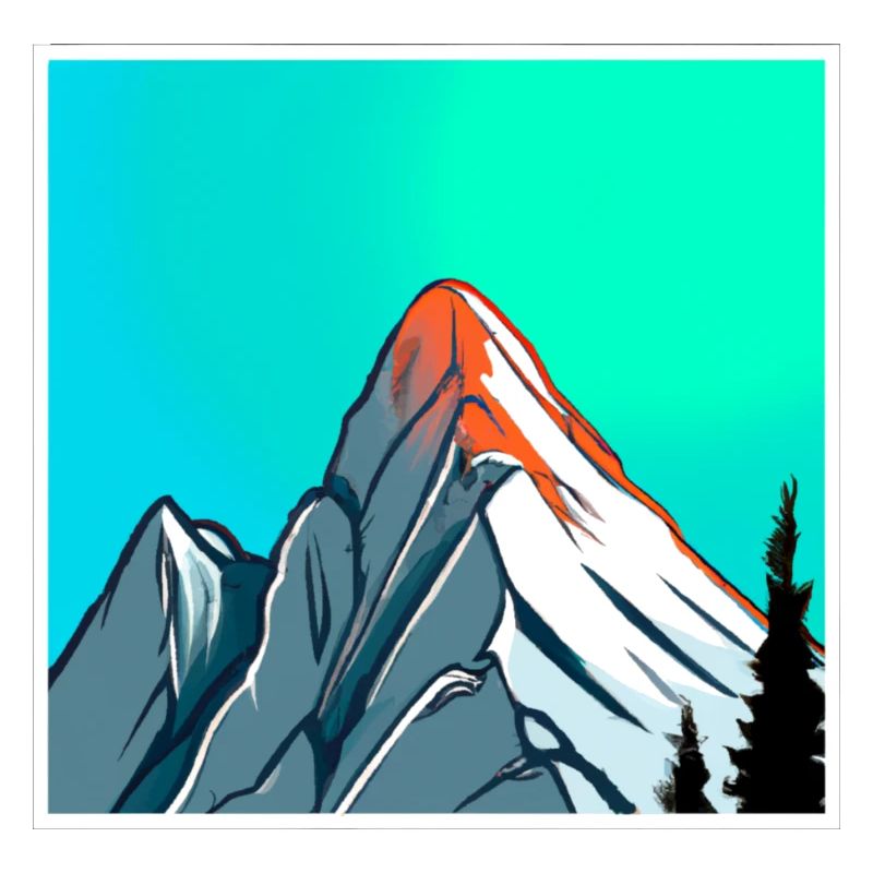 Berg Gemälde