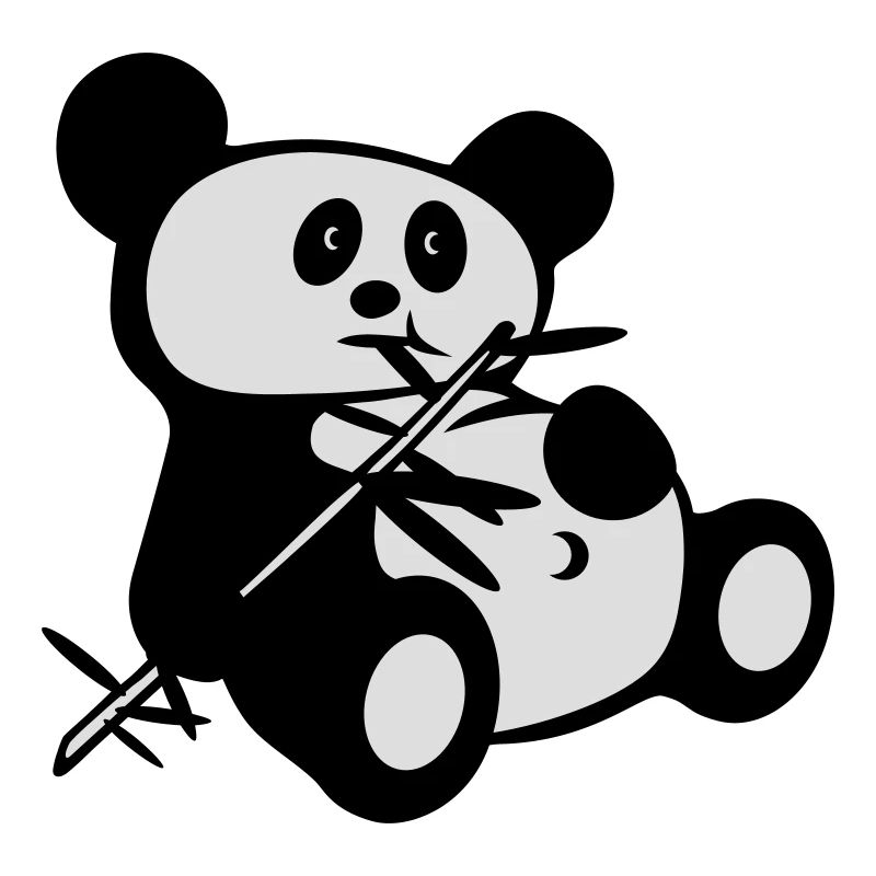 lazy panda