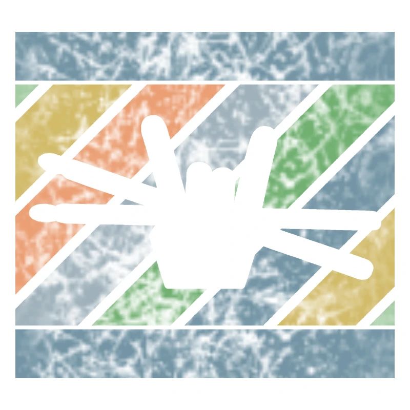 Drummer Drumsticks Drum Design