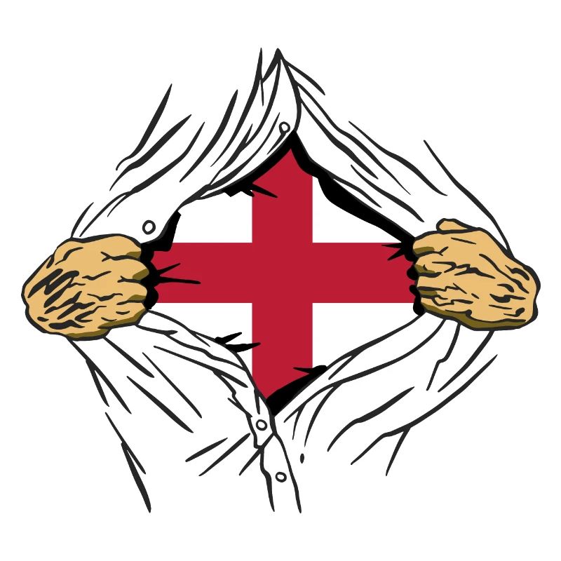 Drapeau d’Angleterre Vintage Drapeau Anglais Utilisé Look