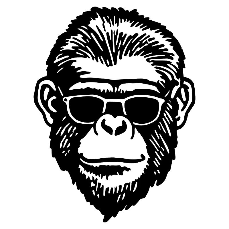 Affe Affen Affengesicht