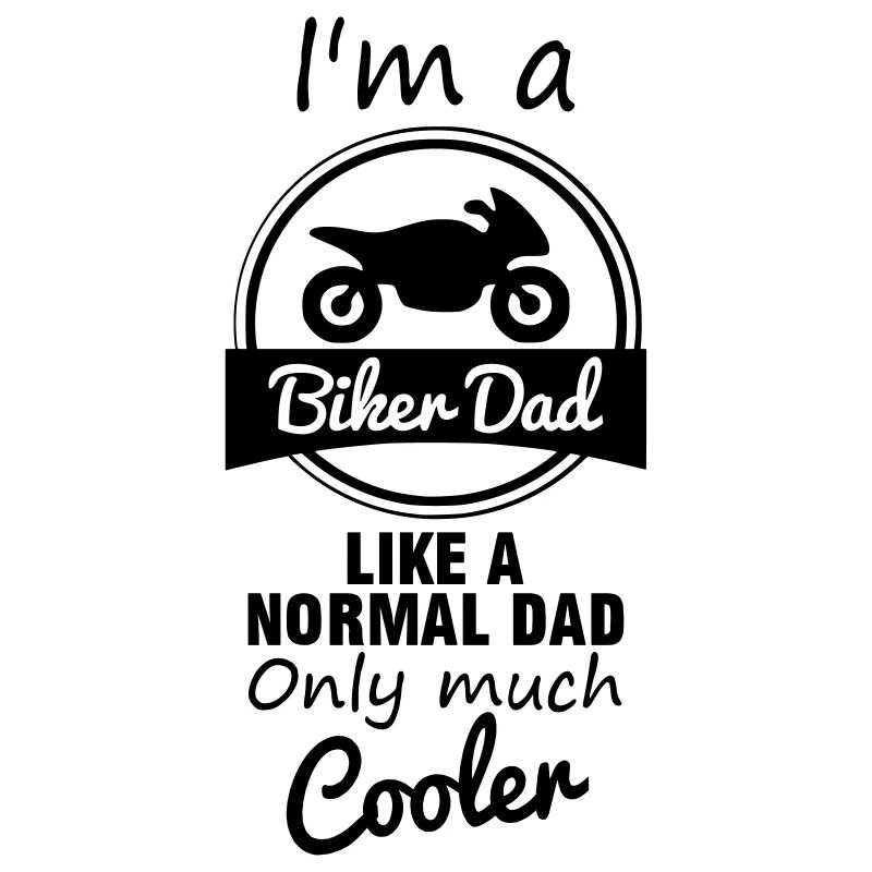 Biker dad, Biking Vater, motorräd,motorräder