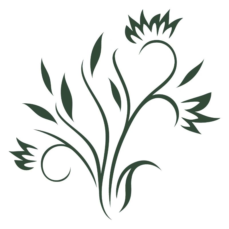 Bel élément floral