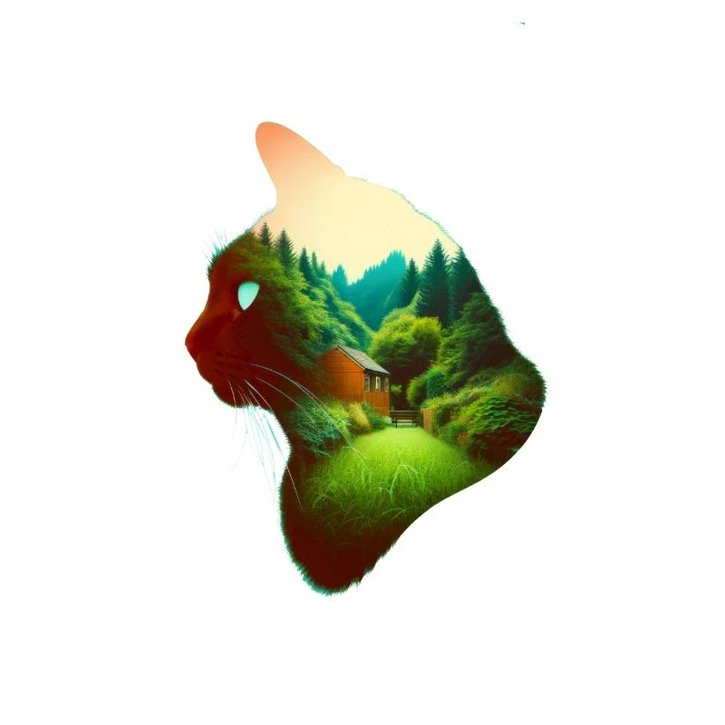 Nature in Cat Pattern