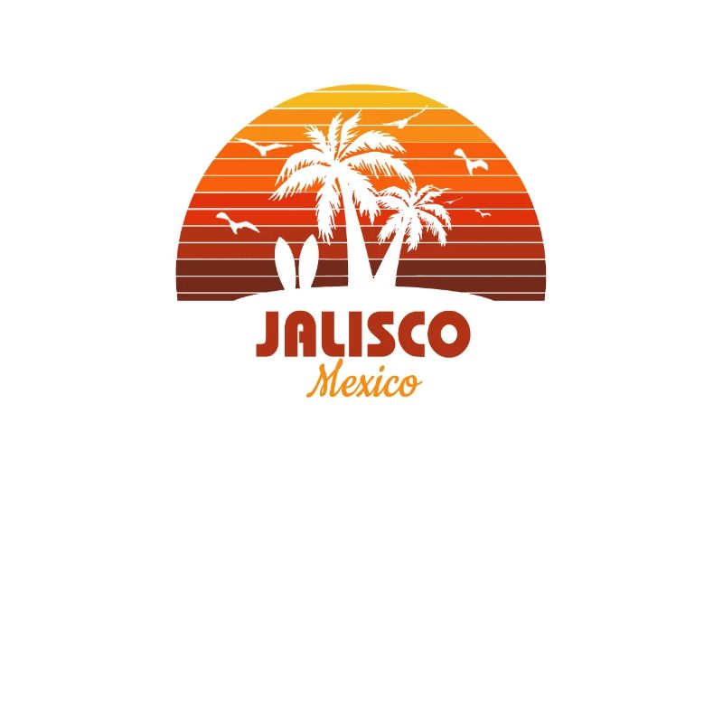 Cool Jalisco Mexico Beach Sunset Souvenir