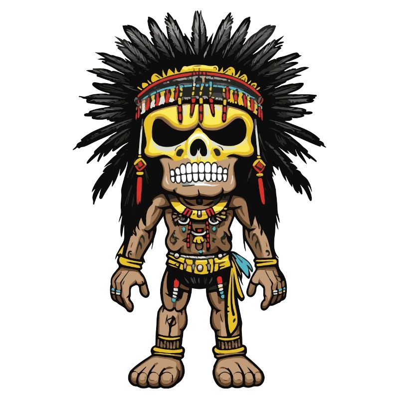 Apache Indian Skeleton