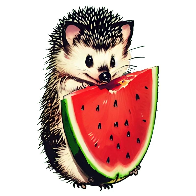 Gâterie de pastèque de hérisson