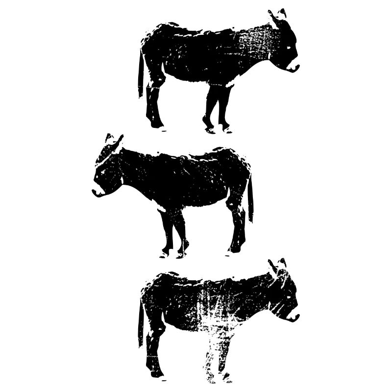 Cute Dwarf Donkey Hiking Gift