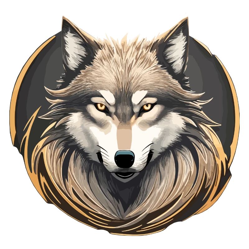 Loup majestueux