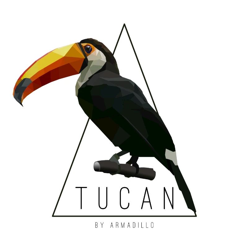 Tucan Low Poly by armadillo TShirt