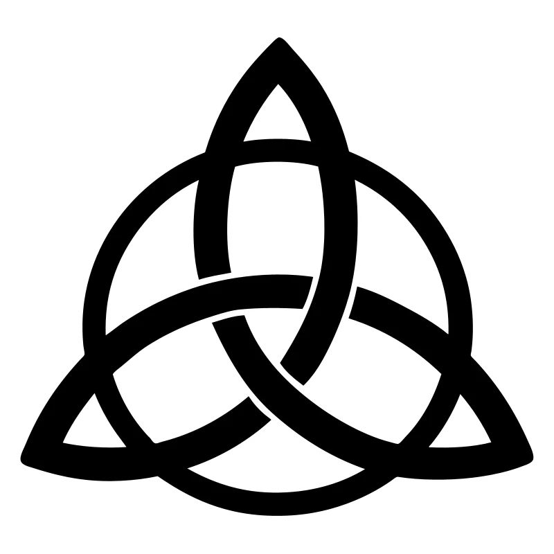 triquetra entrelacée symbole Néopaganisme celte