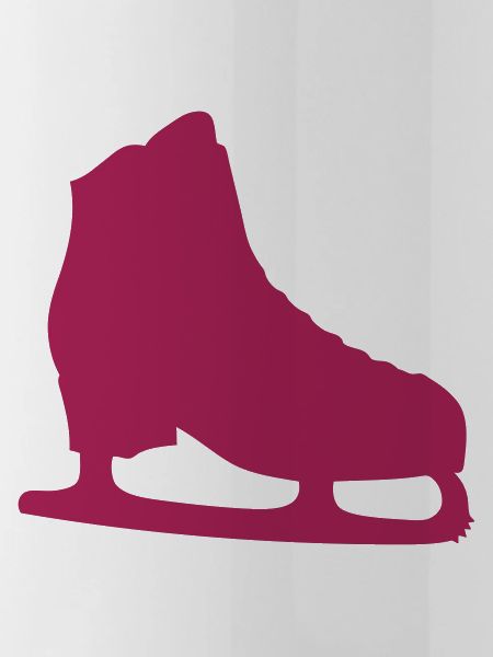 Schlittschuh-Eisschuhfigur